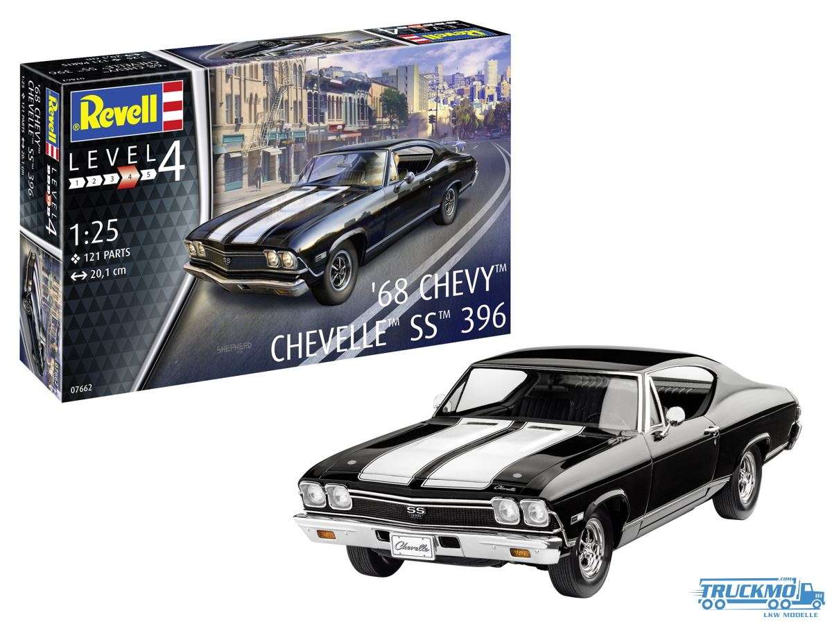 Revell Cars 1968 Chevy Chevelle 1:25 07662