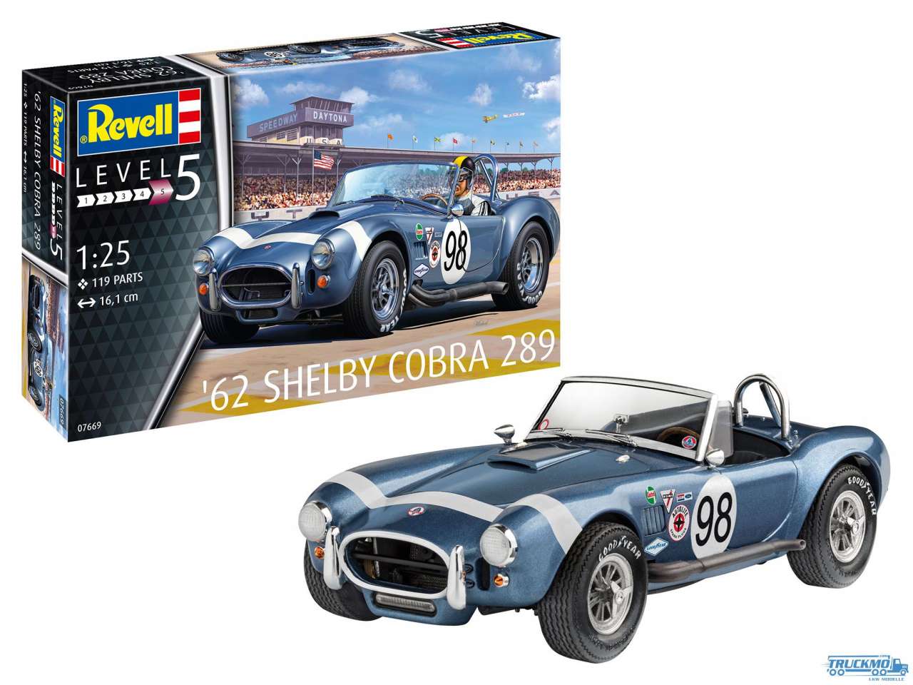 Revell Cars 62 Shelby Cobra 289 1:25 07669