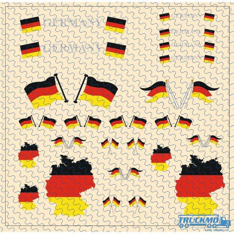 TRUCKMO Decal Flaggenset Deutschland 12D-0545