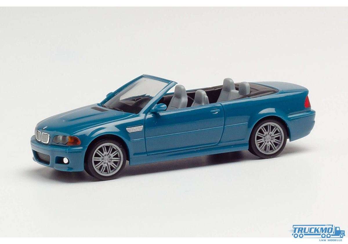 Herpa BMW M3 Cabrio Laguna Seca blau 022996-002