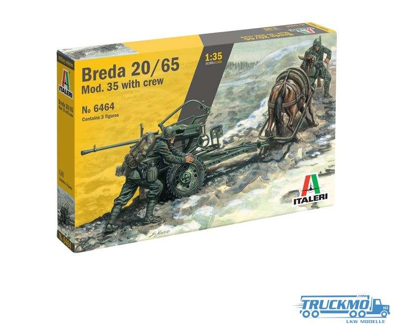 Italeri Breda 20/65 Mod 35 mit Crew 6464