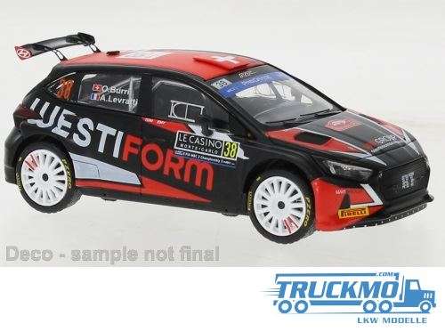 IXO Models Rally Monte Carlo Hyundai i20 N 2023 WRC2 No.38 O. Burri A. Levratti IXORAM891.22