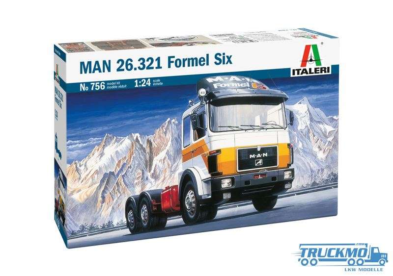 Italeri MAN F2000 26.321 6x4 Formel Six 756