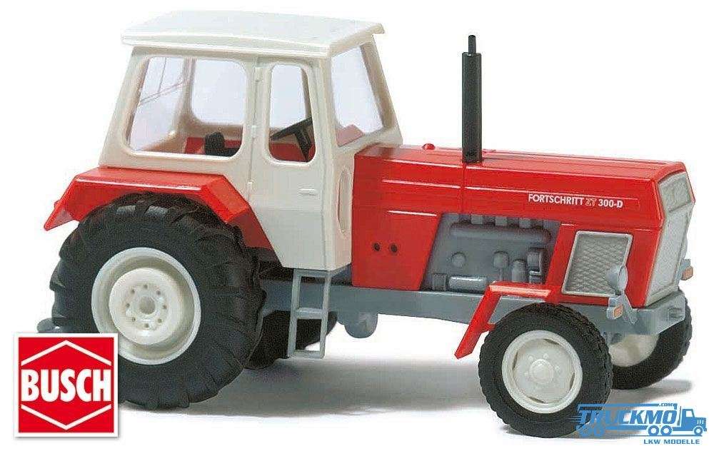 Busch Fortschritt Traktor red blue 8702
