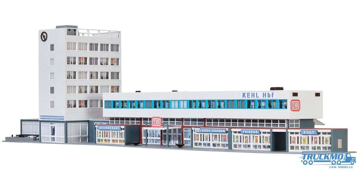 Kibri train station Kehl including floor interior lighting 39514