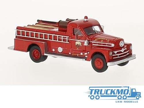 Brekina Seagrave 750 Fire Engine red 1958 BOS87505