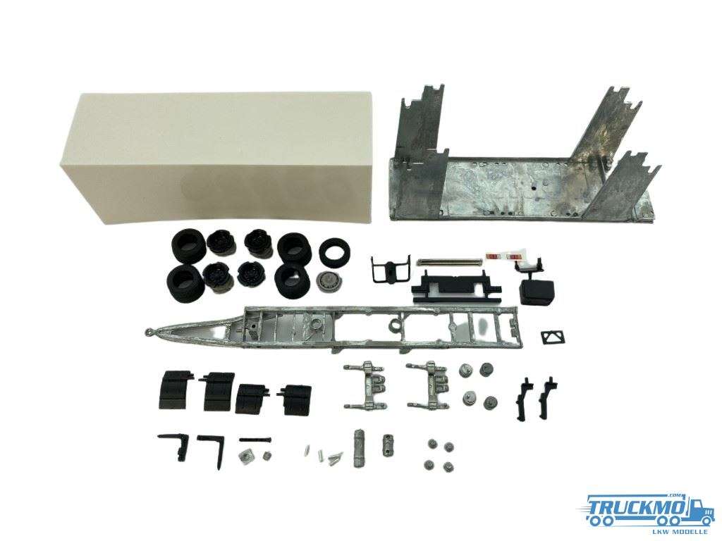 Tekno kit of widespread central axle trailer double air 8m box 77734