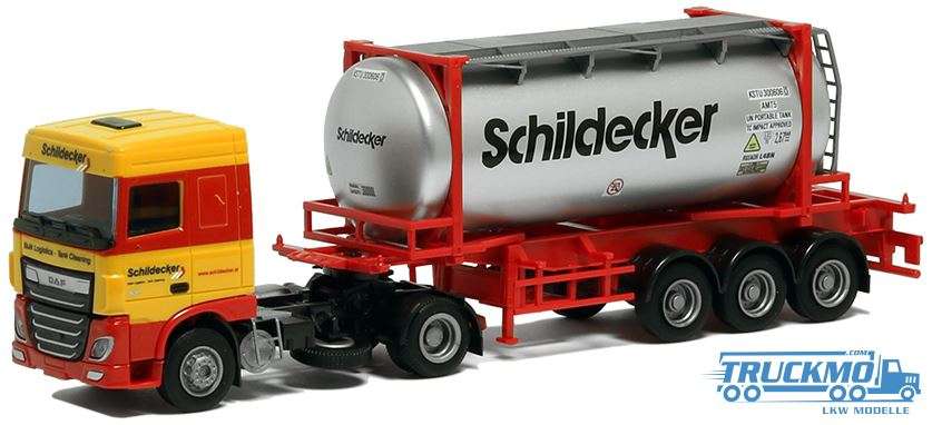 AWM Schildecker DAF XF 106 Container trailer 9367.81