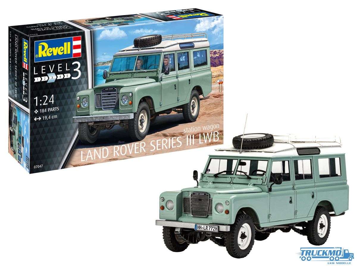 Revell Autos Land Rover Serie III 1:24 07047