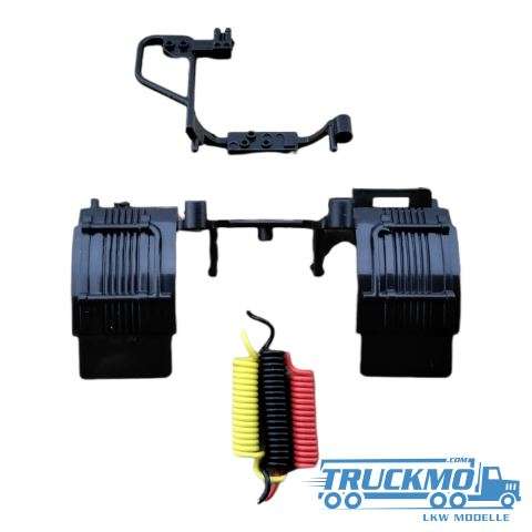 Tekno Parts Scania 3-Serie Streamline Mudguard + Wire Rack Set 77945