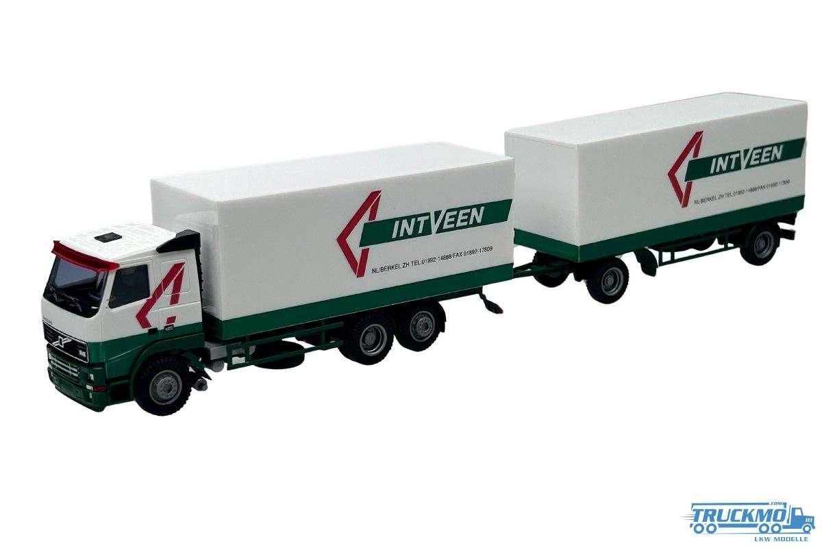 AWM Int Veen Volvo FH box trailer combination 53209