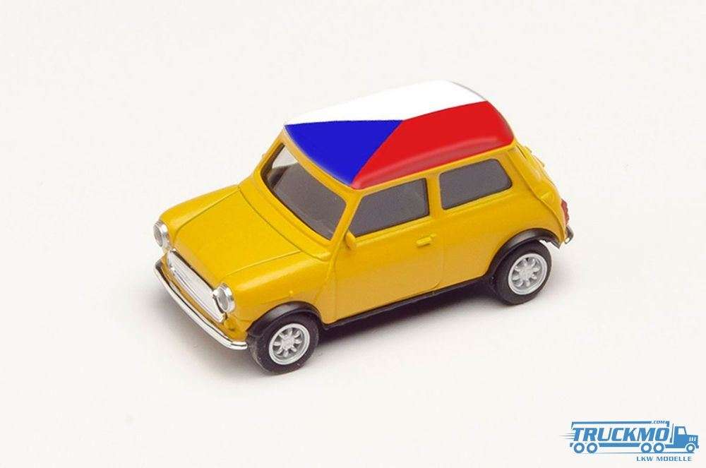 Herpa EM 2021 Tschechien Mini Cooper 420754