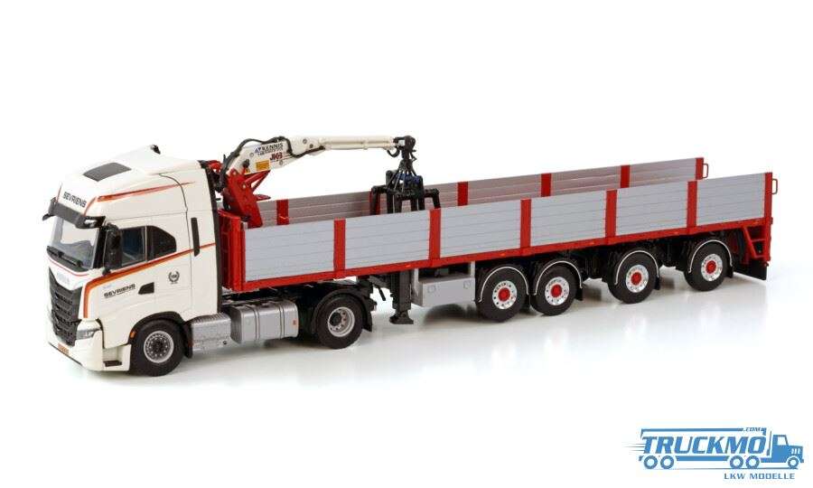 WSI Sevriens Iveco S-Way AS High 4x2 brick trailer 01-3519