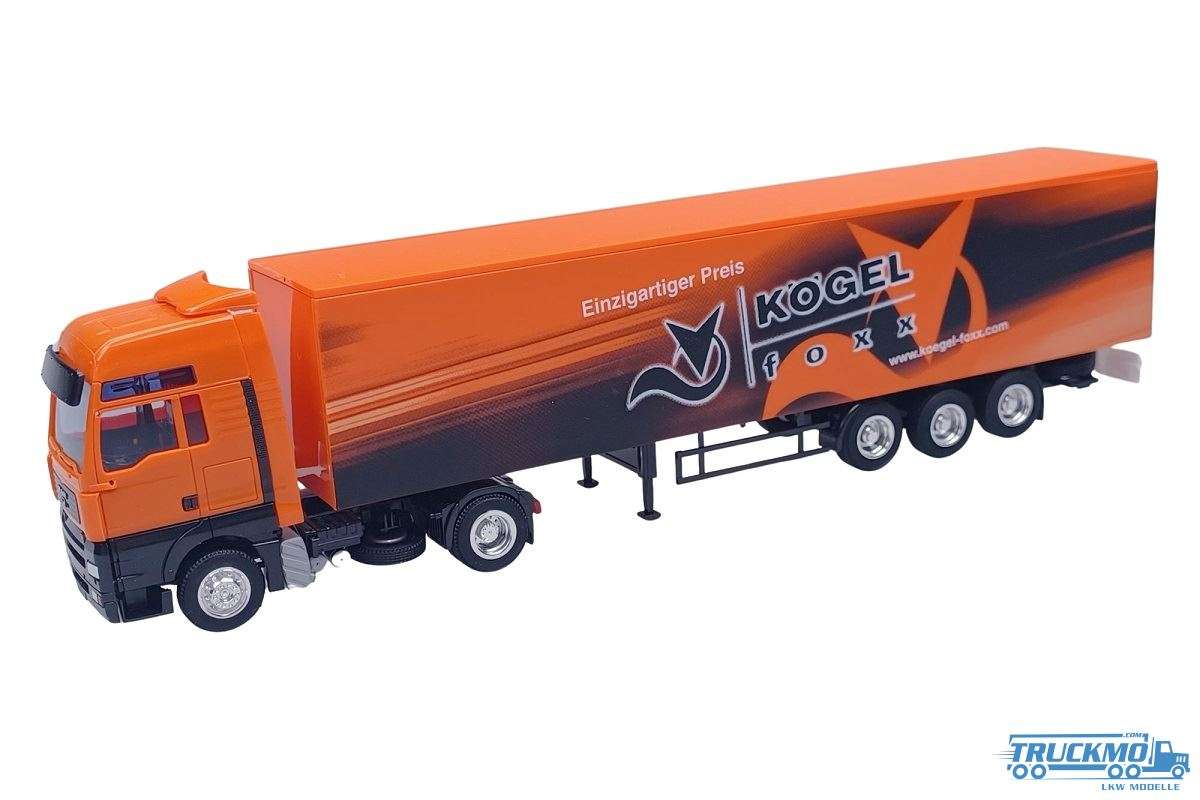 AWM Kögel-FOXX MAN TGA XXL Box Semitrailer 76121