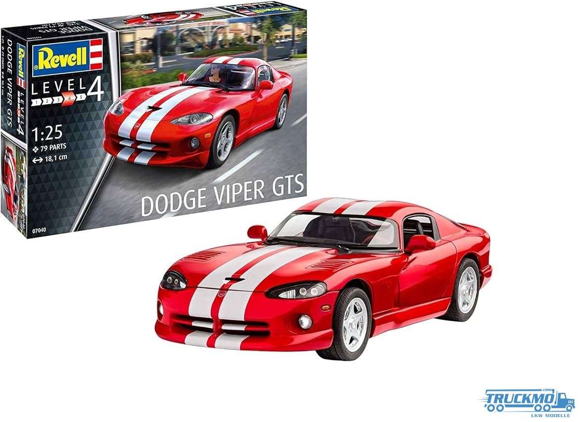 Revell Autos Dodge Viper GTS 1:25 07040