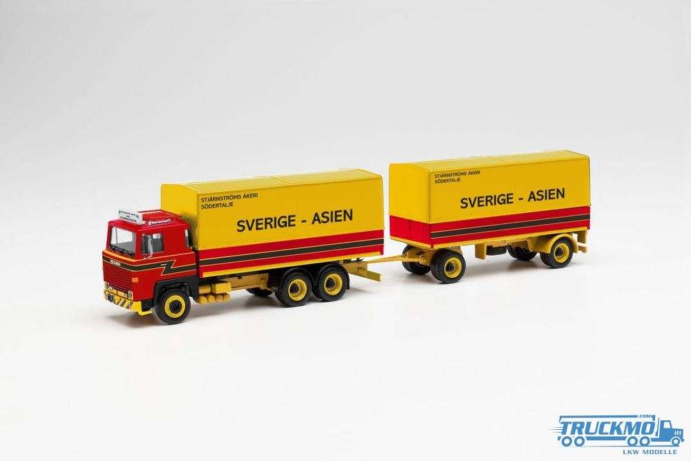 Herpa Stjärnströms Akeri Scania 141 tarpaulin trailer 313902