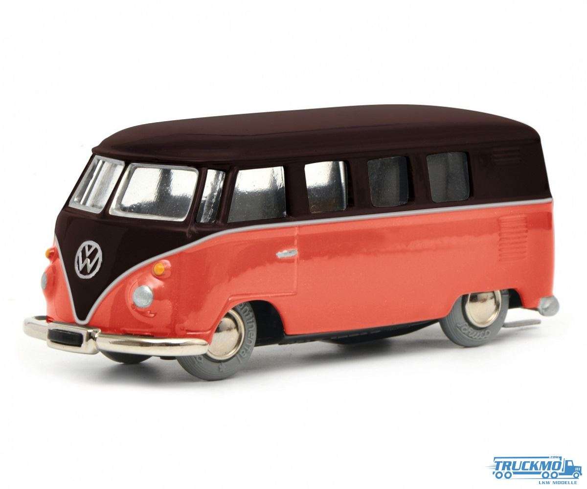 Schuco Micro Racer Volkswagen T1 bus brown red 450197400