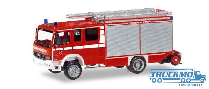 Herpa Voluntary fire brigade Essen Mitte Mercedes-Benz Atego HLF 093750