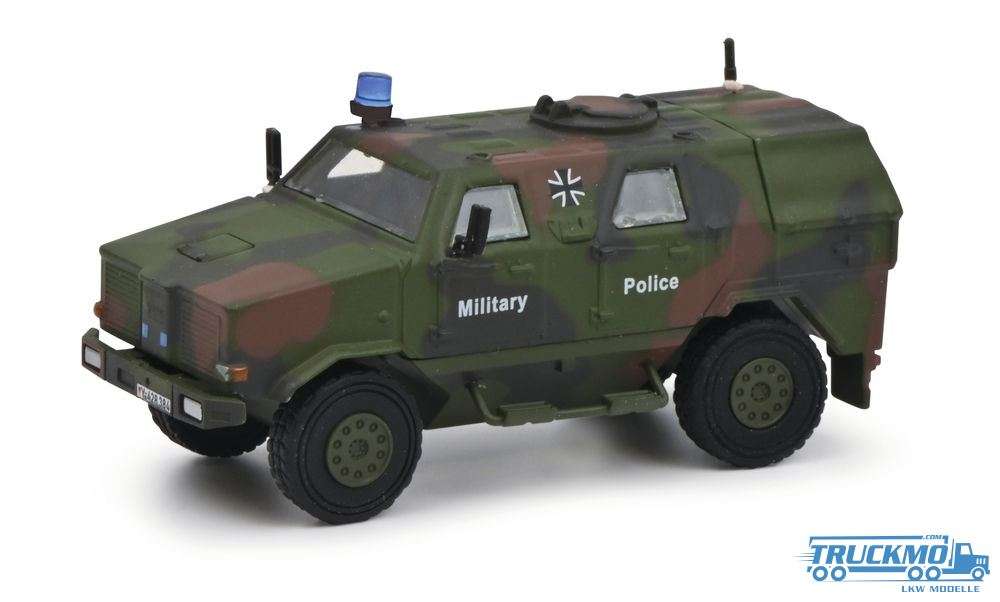 Schuco Militärpolizei Dingo I 452666800