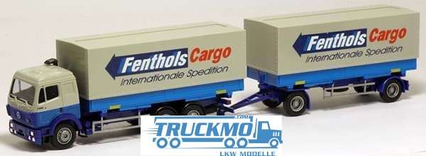AWM Fenthols Cargo Mercedes Benz SK swap platform truck-trailer 75936