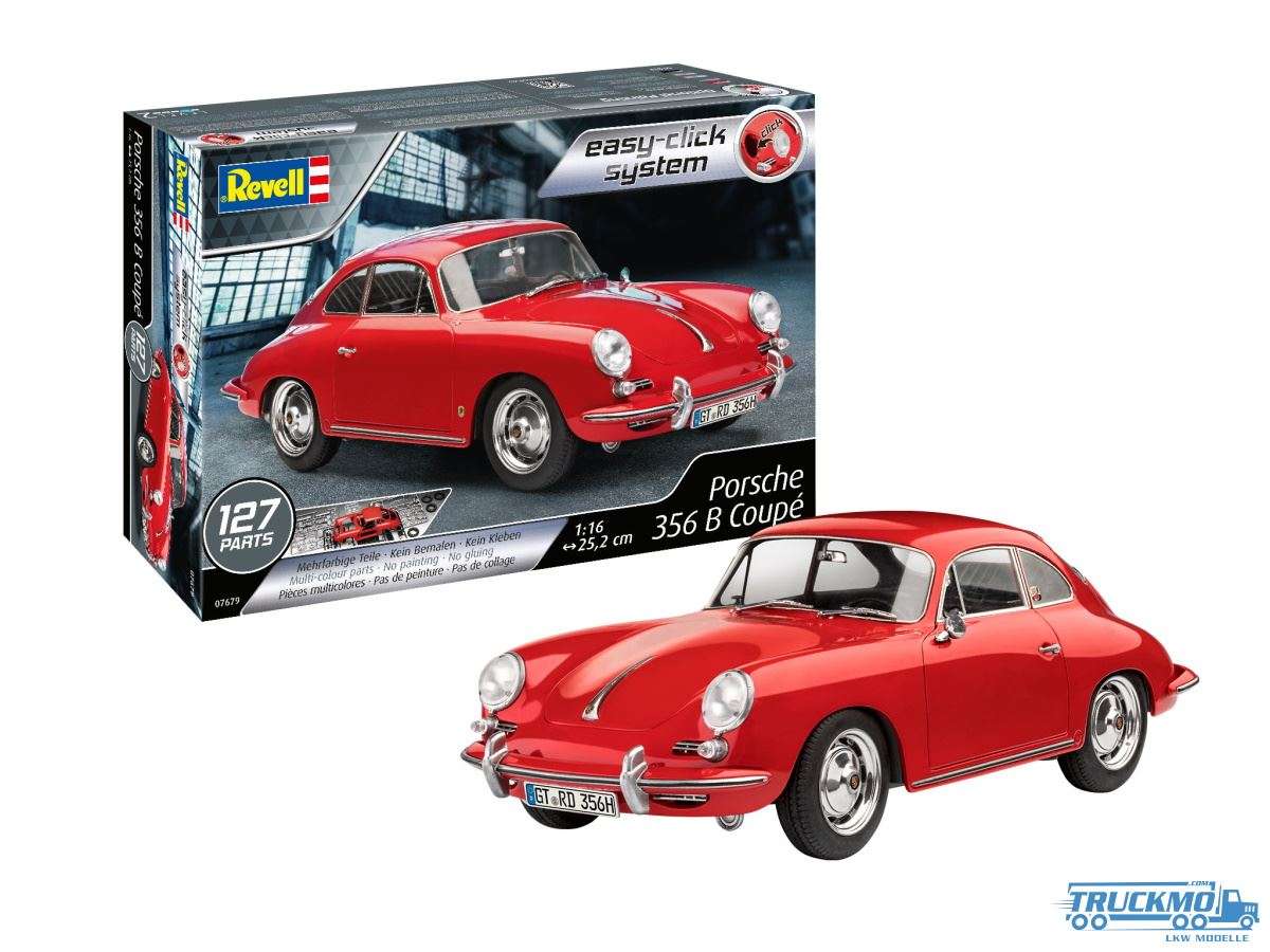 Revell easy-click system Porsche 356 Coupe 1:16 07679
