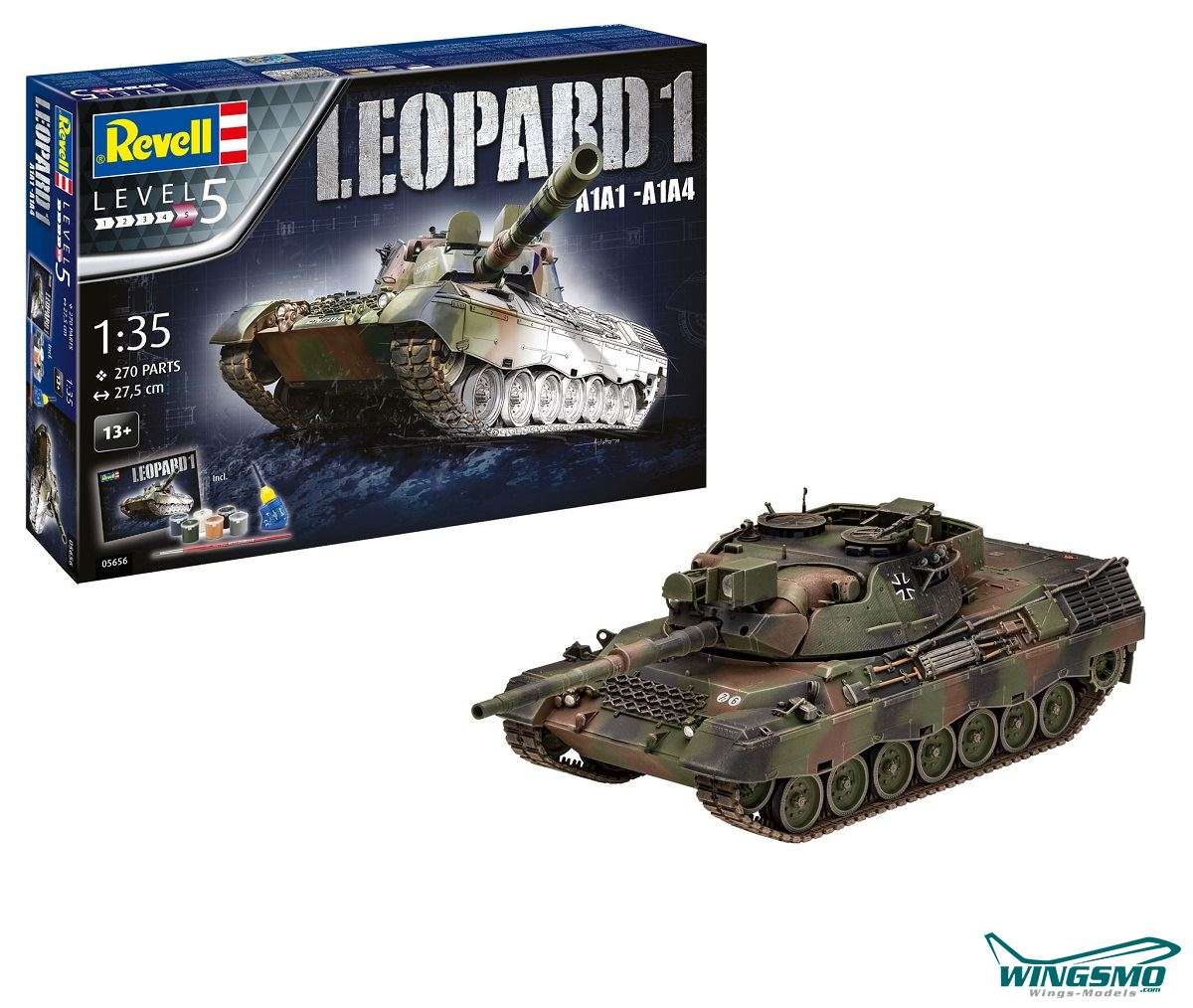 Revell Geschenk-Sets Leopard 1 A1A1-A1A4 05656