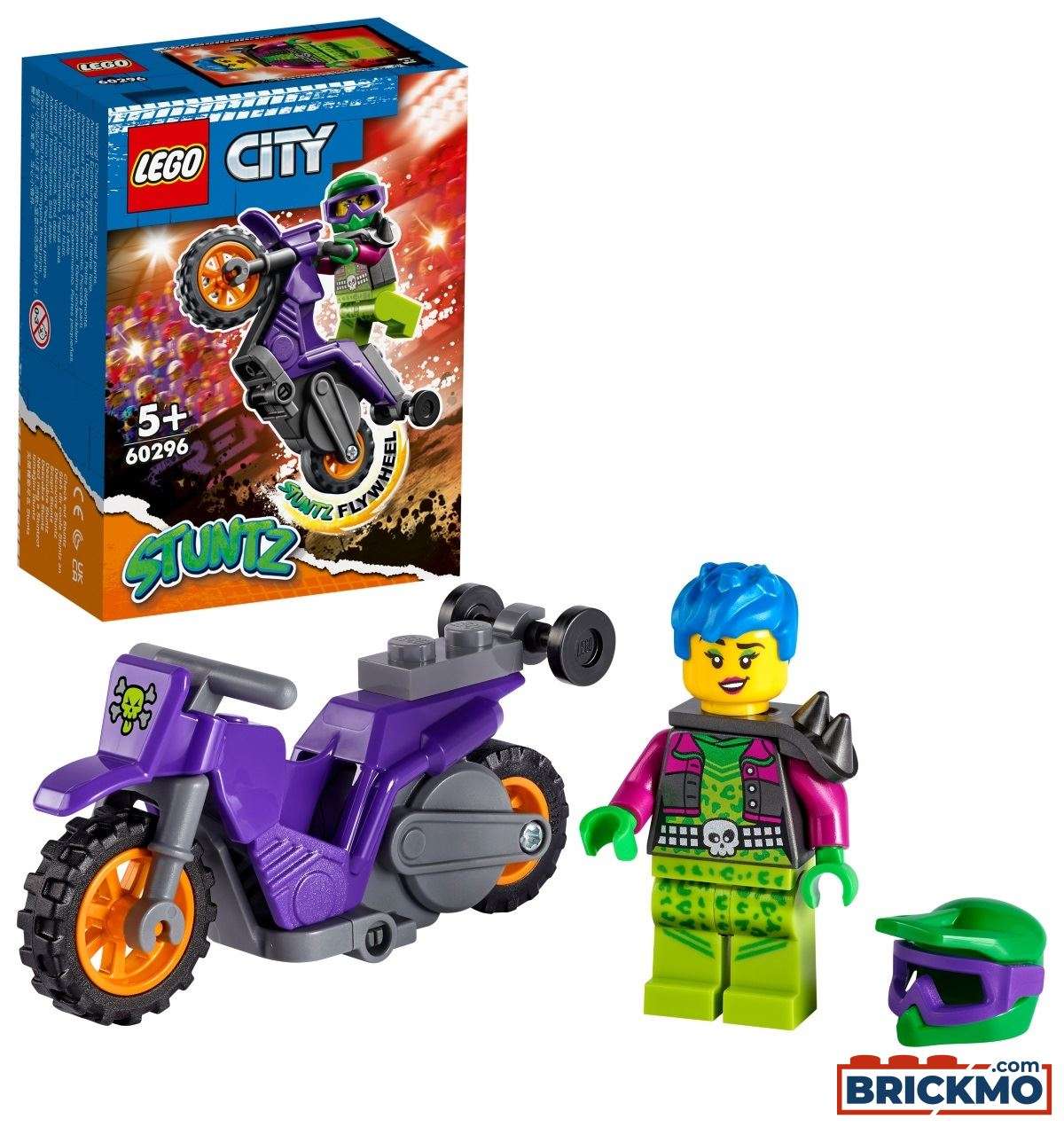 LEGO City 60296 Wheelie-Stuntbike 60296