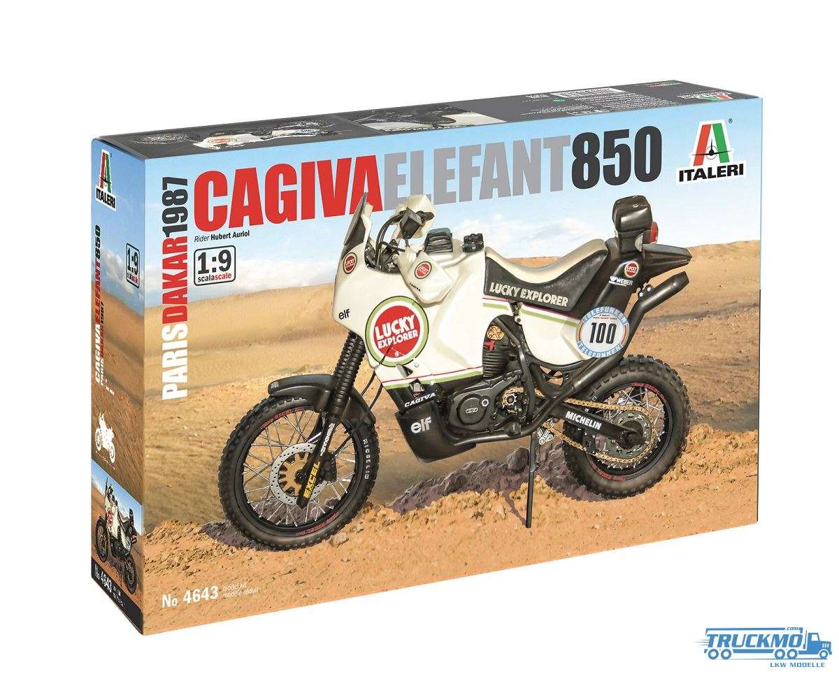 Italeri Cagiva Elefant 850 Paris Dakar 1987 04643
