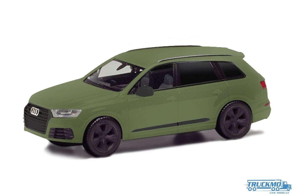 Herpa Audi Q7 with tinted windows, olive green 420969-002