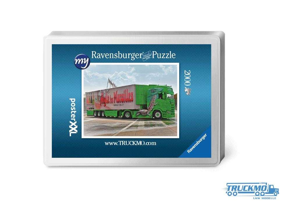 Müller Transporte Ravensburger Foto Puzzle 2000 Teile - Original Qualität LT1247