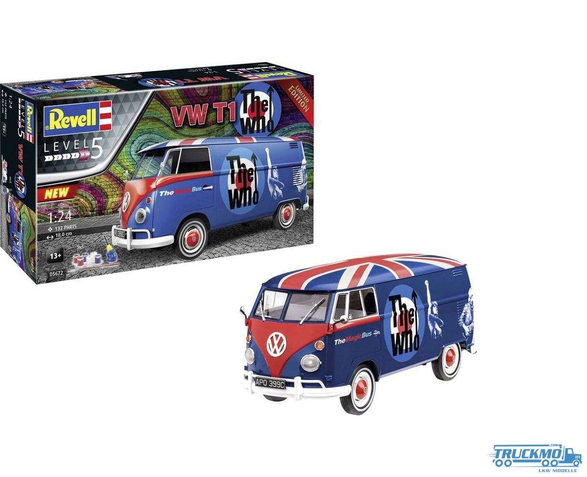 Revell gift sets The Who Volkswagen T1 05672