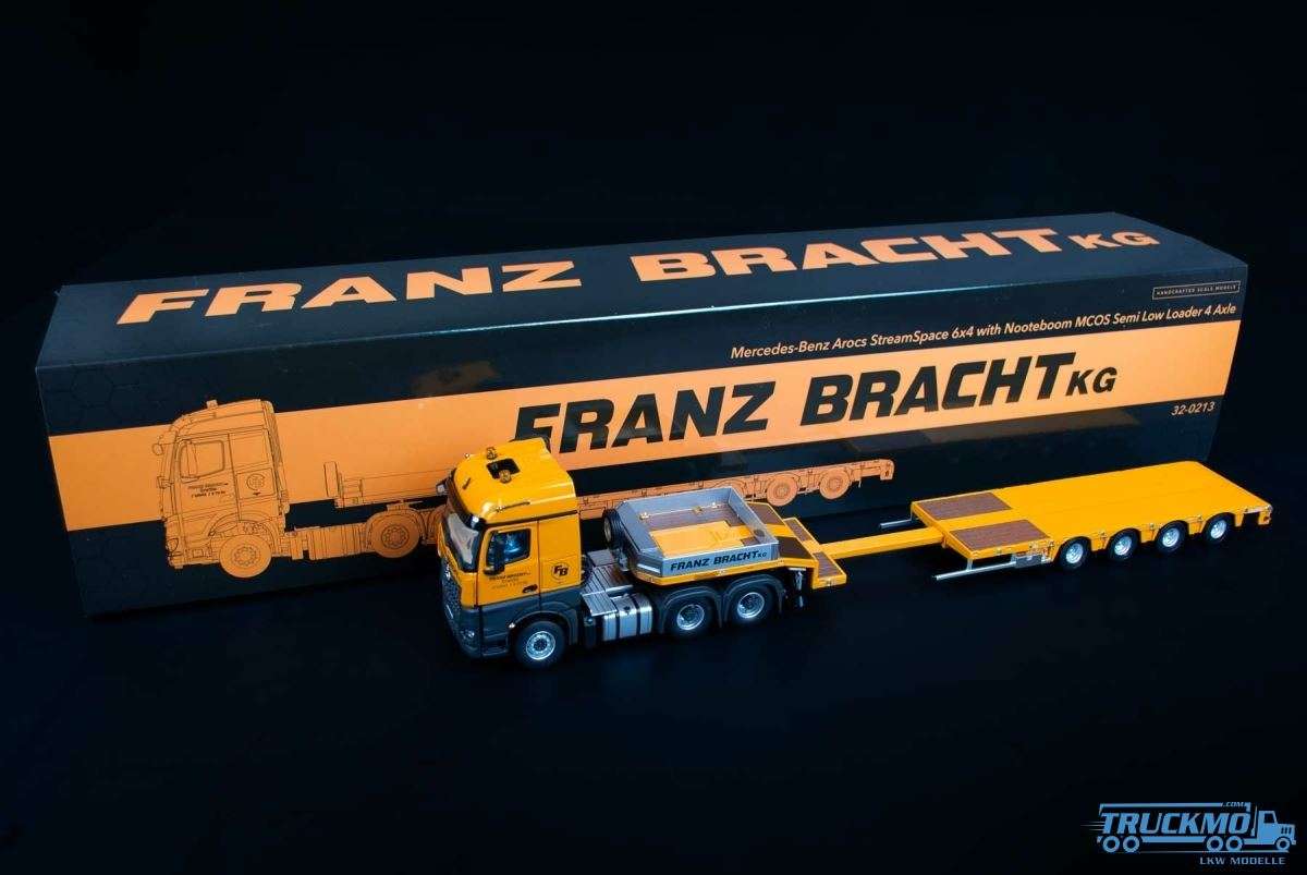IMC Franz Bracht Mercedes Benz Arocs Streamspace Nooteboom Tieflader 32-0213