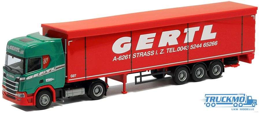 AWM Gertl Scania SR Aerop Moving floor semitrailer 75651