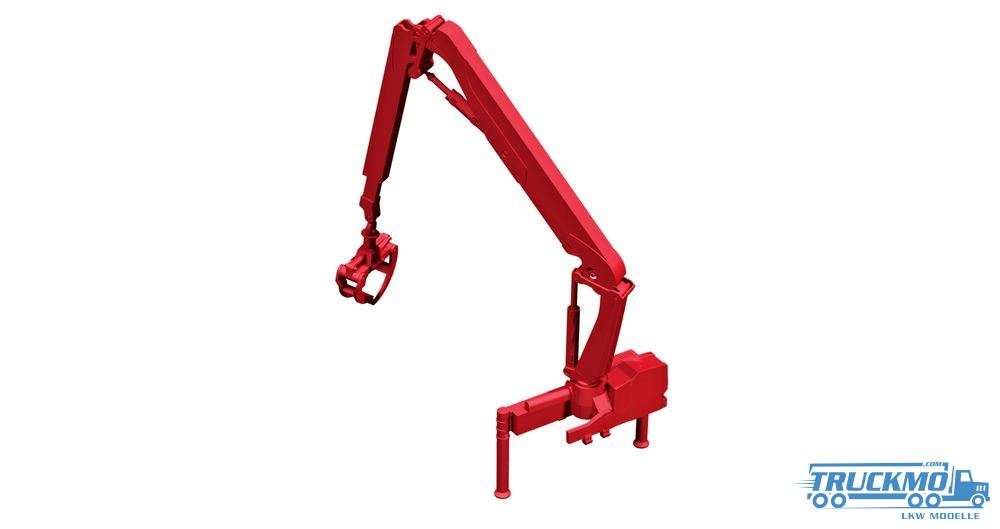 Herpa Hiab loading crane X-HIPRO 232 E-3 for long timber transporters 054157