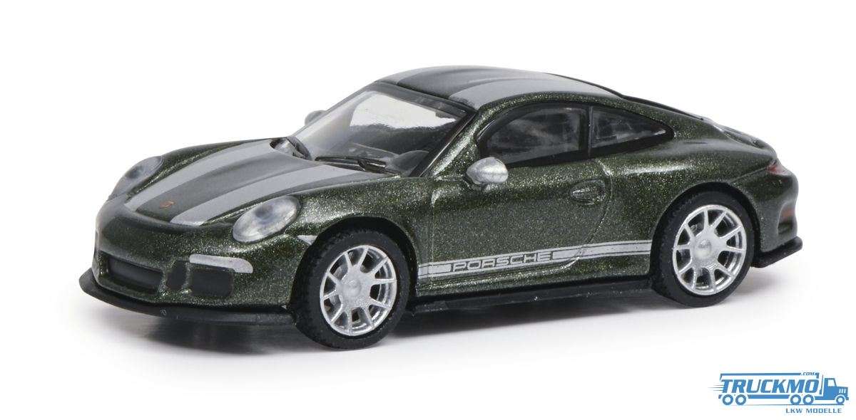Schuco Porsche 911R 991 green 452660100