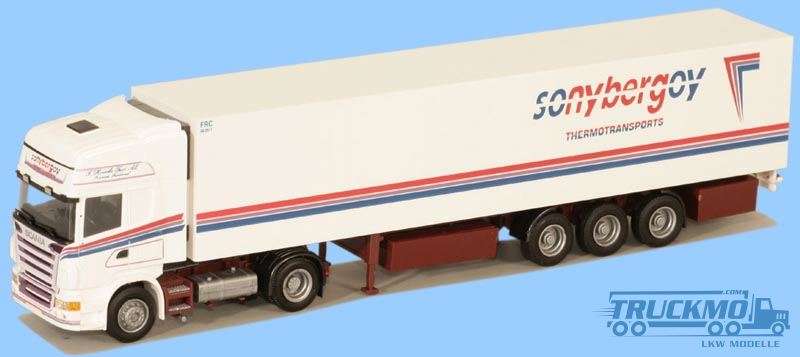 AWM Sonyberg Oy Scania R Topline Aerop refrigerated box semitrailer 53492