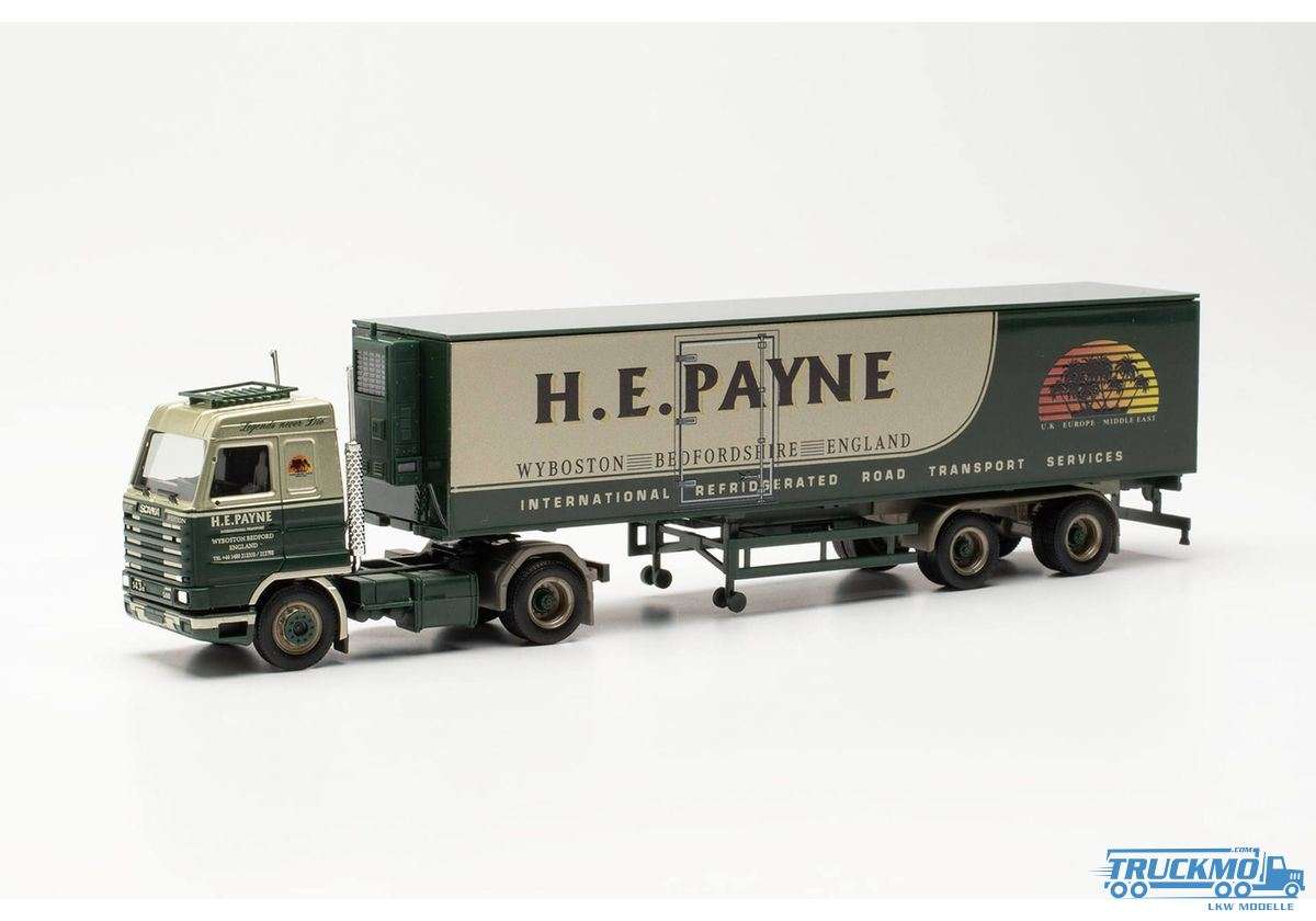 Herpa H.E. Payne Scania 143 Kühlkoffersattelzug 315661