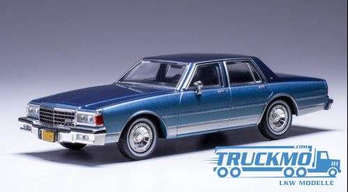 IXO Models Chevrolet Caprice 1981 blue IXOCLC558N