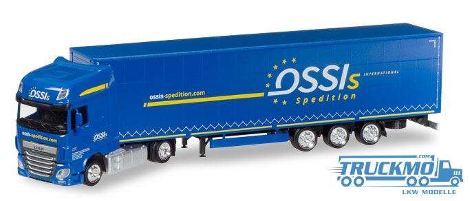 Herpa OSSIs DAF XF 105 jumbo curtainside trailer 930116