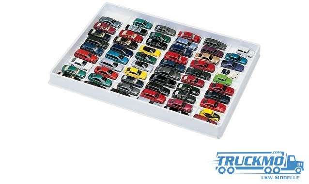 Herpa collection box car white for 59 models (40x28x3cm) 029339